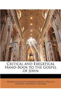 Critical and Exegetical Hand-Book to the Gospel of John