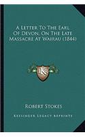 Letter to the Earl of Devon, on the Late Massacre at Wairau (1844)