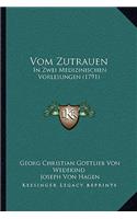 Vom Zutrauen