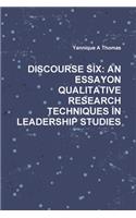 Discourse Six