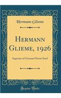 Hermann Glieme, 1926