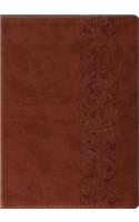 ESV MacArthur Study Bible: English Standard Version, Trutone Natural Brown, Woodcut Design