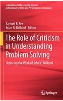 Role of Criticism in Understanding Problem Solving