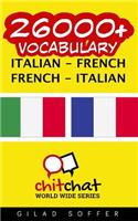 26000+ Italian - French French - Italian Vocabulary