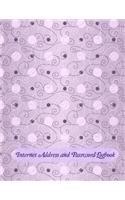 Internet Address and Password Logbook