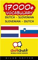 17000+ Dutch - Slovenian Slovenian - Dutch Vocabulary