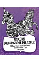 Unicorn Coloring Book For Adults