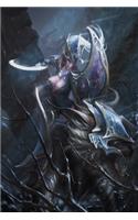 Luna Dota 2 Notebook, Journal for Writing, College-Ruled