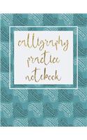 calligraphy practice notebook
