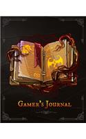 Gamer's Journal: RPG Role Playing Game Notebook - Magic Spell Book (Gamers series)