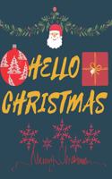 Hello Christmas: Two year Christmas Planner, Notebook and To-do list