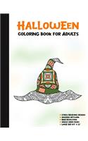 Halloween Coloring Book for Adults