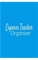 Expense Tracker Organizer: Light Blue Journal Easy Tracker for Personal Expenses Record - Great for Travel Cost and Family Trip - 6x9 110 pages