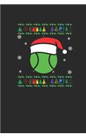 Ugly Christmas Tennis: Graph Paper Notebook (6" x 9" - 120 pages) Christmas Themed Notebook for Daily Journal, Diary, and Gift