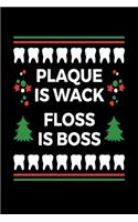 Plaque is Wack Floss is Boss