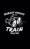 Nobody knows I'm a train spotter