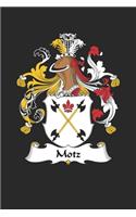 Motz: Motz Coat of Arms and Family Crest Notebook Journal (6 x 9 - 100 pages)