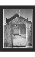 Ansel Adams, Chiesa, Nuovo Messico, Agenda: Il fotografo Ansel Adams, Chiesa, Taos Pueblo, Nuovo Messico, Agenda