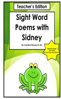Sight Word Poems with Sidney Teacher's Edition