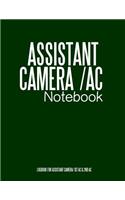 Assistant Camera AC Notebook