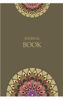 Journal Book: 6 x 9, 100 Pages, Unique Mandala Designs for Cover, Journal, Blank book, Recipe, Planner to Write in Classic Ruled Notebook Diary for Men Women Writ