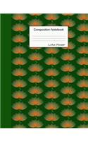 Composition Notebook Lotus Flower
