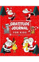 Gratitude Journal for Kids: Christmas Tree Daily Prompts for Writing & Blank Pages for Drawing. Today I am grateful for, Interactive Children Happiness Notebook