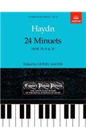 24 Minuets, Hob.IX/8 & 10: Easier Piano Pieces 16(Easier Piano Pieces (ABRSM))