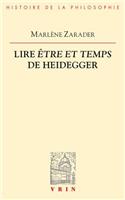 Lire Etre Et Temps de Heidegger