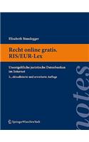Recht Online Gratis. Ris/Eur-Lex
