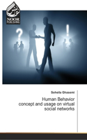 Human Behavior concept and usage on virtual social networks
