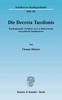 Die Decreta Tassilonis
