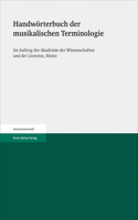 Handworterbuch Der Musikalischen Terminologie. Lieferung 34