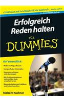 Erfolgreich Reden halten fur Dummies