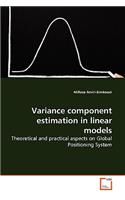 Variance component estimation in linear models