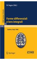 Forme Differenziali E Loro Integrali