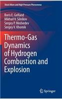 Thermo-Gas Dynamics of Hydrogen Combustion and Explosion