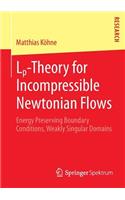 Lp-Theory for Incompressible Newtonian Flows: Energy Preserving Boundary Conditions, Weakly Singular Domains
