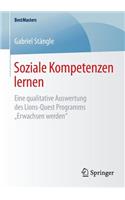 Soziale Kompetenzen Lernen