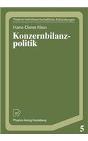 Konzernbilanzpolitik