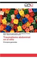 Traumatismo abdominal en el niño