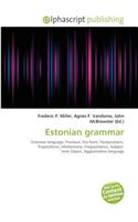 Estonian Grammar