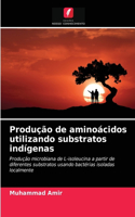 Produção de aminoácidos utilizando substratos indígenas