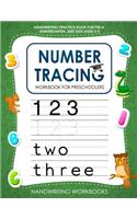 Number Tracing Workbook for Preschoolers