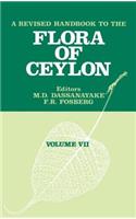 Revised Handbook of the Flora of Ceylon - Volume 7