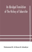 abridged translation of the history of Tabaristán