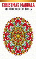 Christmas Mandala Coloring Book For Adults