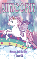 Unicorn Coloring Book for Kids 4 Years Old