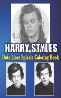 HARRY STYLES Dots Lines Spirals Coloring Book