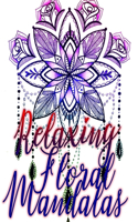 Relaxing Floral Mandalas